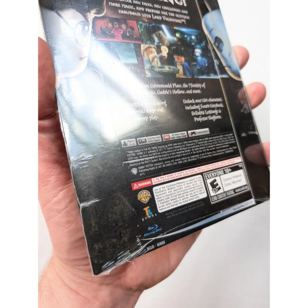 Lego Harry Potter Year 5-7 PS3 SEALED Cardboard Sleeve Version Sony